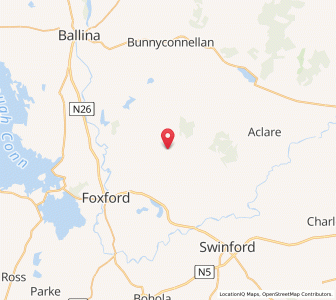 Map of Corlee, ConnaughtConnaught