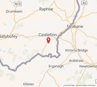 Map of Cormakilly, UlsterUlster