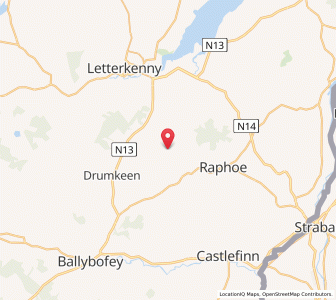 Map of Cornagillah, UlsterUlster
