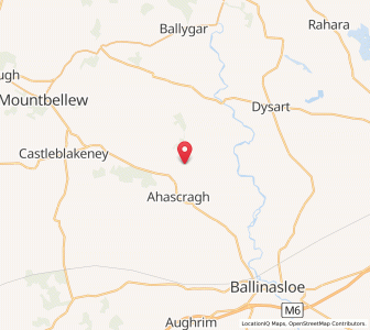 Map of Cornamucklagh, ConnaughtConnaught