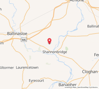Map of Cornaveagh, ConnaughtConnaught