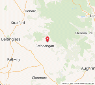 Map of Cranareen, LeinsterLeinster