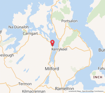 Map of Cranford, UlsterUlster