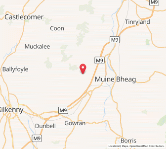 Map of Cranroe, LeinsterLeinster