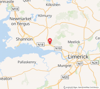Map of Cratloe, MunsterMunster