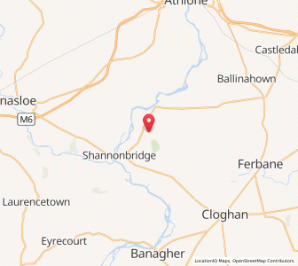 Map of Creevagh, LeinsterLeinster