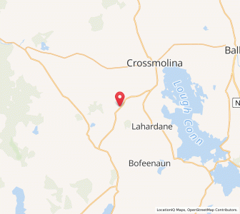 Map of Creevy, ConnaughtConnaught