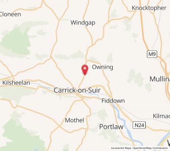 Map of Cregg Bridge, MunsterMunster