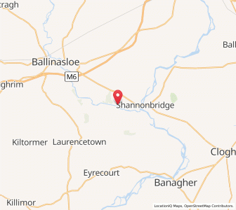 Map of Creggan, ConnaughtConnaught