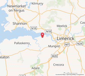 Map of Creggaun, MunsterMunster