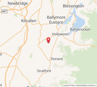 Map of Crehelp, LeinsterLeinster
