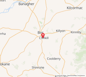 Map of Crinkill, LeinsterLeinster