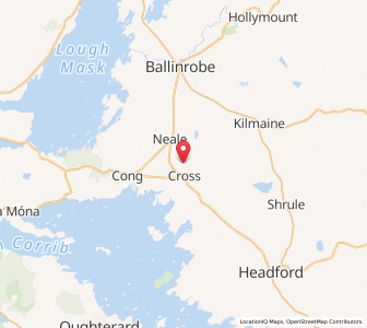 Map of Cross, ConnaughtConnaught
