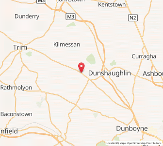 Map of Cross Keys, LeinsterLeinster