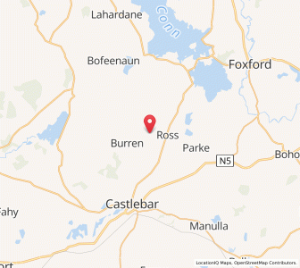 Map of Crumlin, ConnaughtConnaught