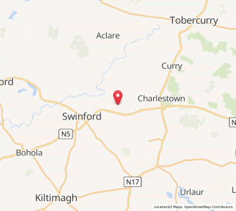 Map of Cuilmore, ConnaughtConnaught