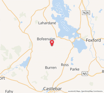 Map of Cuilmullagh, ConnaughtConnaught