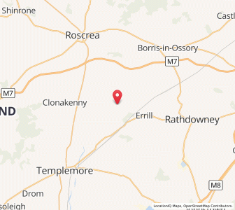 Map of Cullahill, MunsterMunster