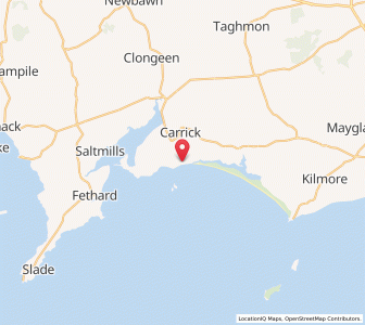 Map of Cullenstown, LeinsterLeinster