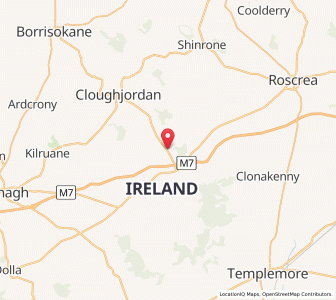 Map of Cullenwane Cross Roads, LeinsterLeinster