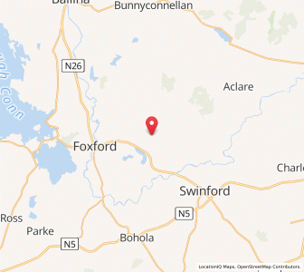 Map of Cullin, ConnaughtConnaught