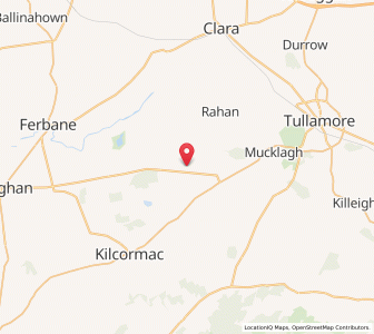 Map of Cully, LeinsterLeinster