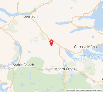 Map of Cur, ConnaughtConnaught