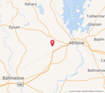 Map of Curraghaleen, ConnaughtConnaught