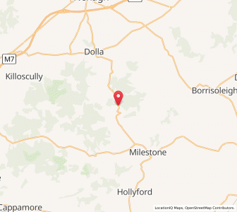 Map of Curreeny Cross, MunsterMunster