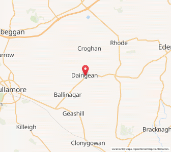 Map of Daingean, LeinsterLeinster