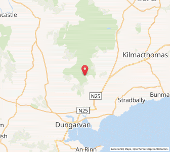 Map of Dalligan Bridge, MunsterMunster