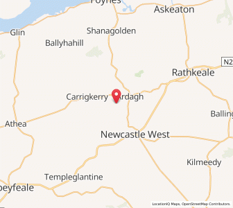 Map of Danganville Bridge, MunsterMunster