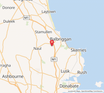 Map of Dermotstown, LeinsterLeinster