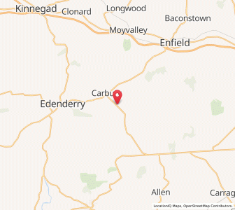 Map of Derrinturn, LeinsterLeinster