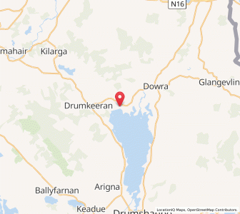 Map of Derrinvoney, ConnaughtConnaught