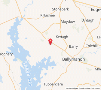 Map of Derryad, LeinsterLeinster