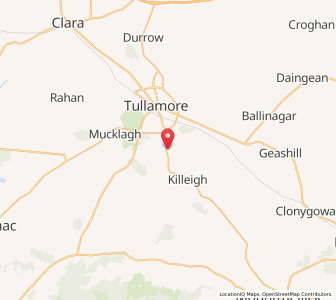 Map of Derryclure, LeinsterLeinster