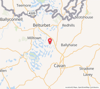 Map of Derrygoss, UlsterUlster