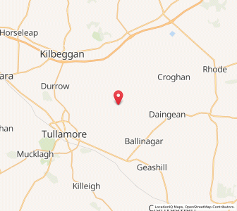 Map of Derrygrogan, LeinsterLeinster
