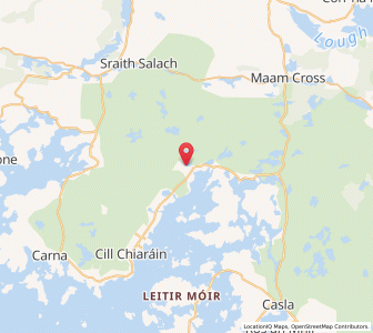 Map of Derryrush, ConnaughtConnaught