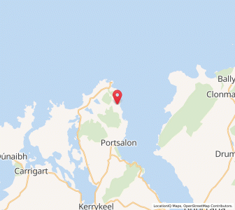 Map of Doagh Beg, UlsterUlster