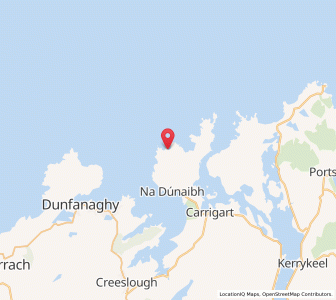 Map of Doagh, UlsterUlster