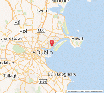 Map of Dollymount, LeinsterLeinster