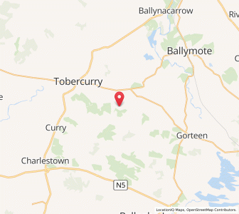 Map of Doocastle, ConnaughtConnaught