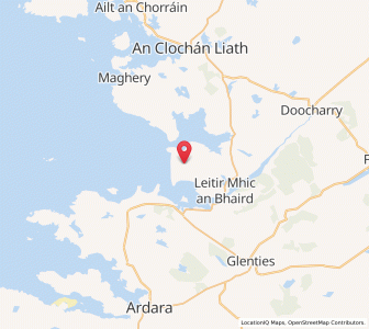 Map of Dooey, UlsterUlster