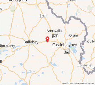 Map of Doohamlat, UlsterUlster