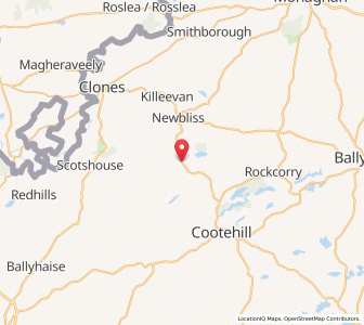 Map of Doohat, UlsterUlster