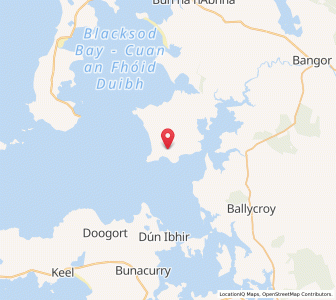 Map of Doohooma, ConnaughtConnaught