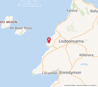 Map of Doolin, MunsterMunster