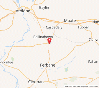 Map of Doon Cross Road, LeinsterLeinster